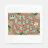 Snake Ladder Game Servet (Voorkant)