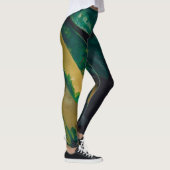 "Snake" Leafs Leggings (Rechts)