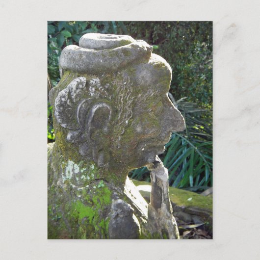 Snake Man Statue Briefkaart (Voorkant)