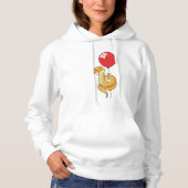 Snake met ballon hoodie (Voorkant)