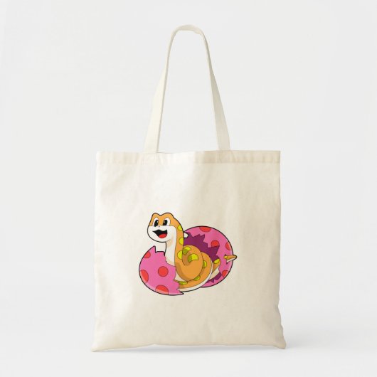 Snake met eieren tote bag (Voorkant)