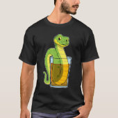 Snake met Juice T-shirt (Voorkant)