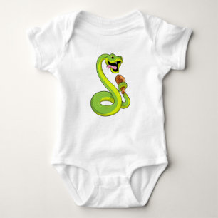 Snake met kip romper