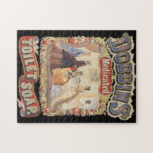 Snake Oil and Old Ads 9 Jigzaag Puzzle Legpuzzel (Horizontaal)