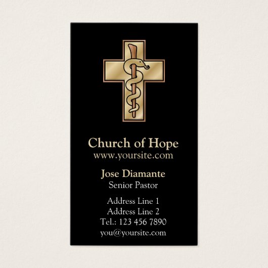 Snake on Cross (Devant)