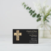 Snake on Cross Visitekaartje (Staand voorkant)