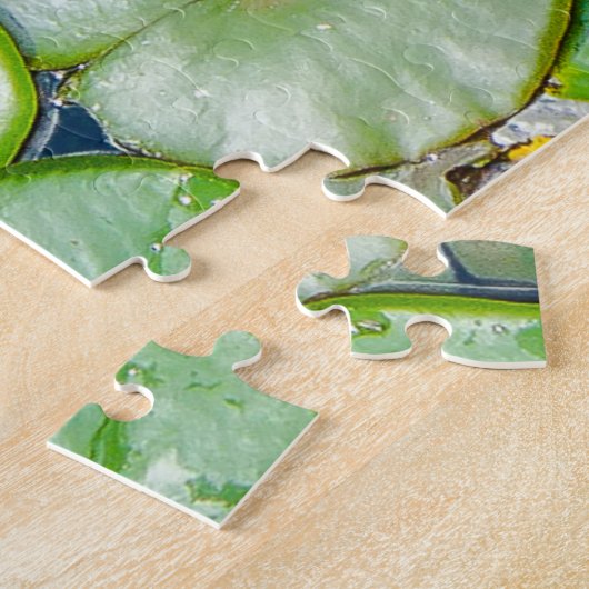 Snake on the Lily Pads Legpuzzel (Zijkant)