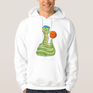 Snake op Basketball Sports Hoodie