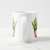 Snake Plant Line Drawing Minimalist Mug (Dos)