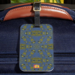  Snake Pond Blue Bagagelabel