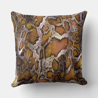 Snake Print Kussen