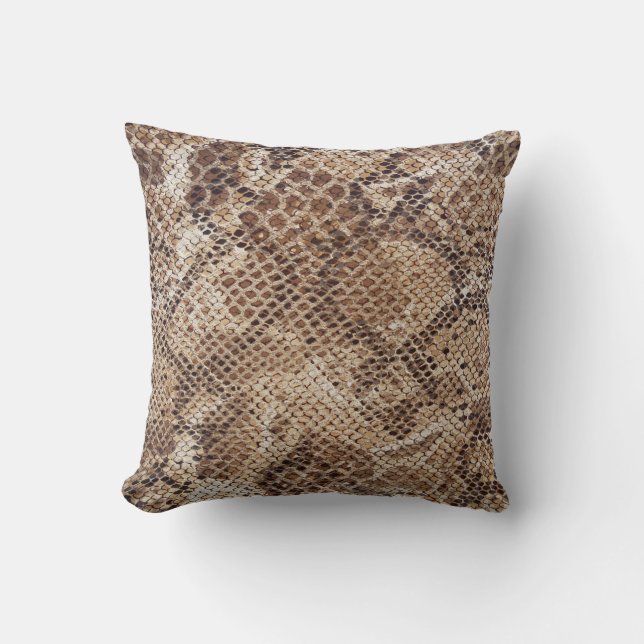 Snake Print Kussen (Voorkant)