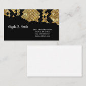 Snake Print Visitekaartje (Voorkant / Achterkant)