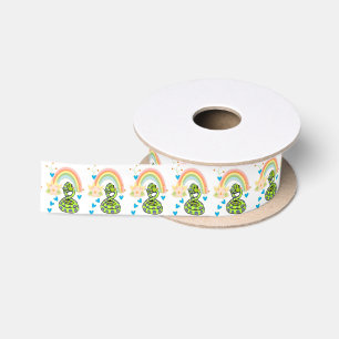 Snake Rainbow Satijnen Lint