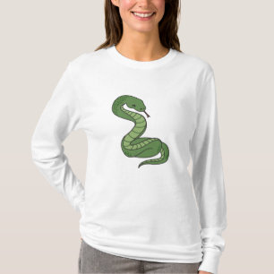 Snake reptielslangen voor dierenvrienden t-shirt