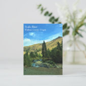 Snake River, comté de Wallowa OU carte postale (Debout devant)