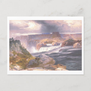 Snake River Great Herfsten  Prang Lithograaf Briefkaart