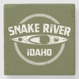 Snake River Idaho Stenen Onderzetter