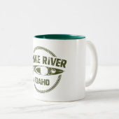 Snake River Idaho Tweekleurige Koffiemok (Voorkant rechts)