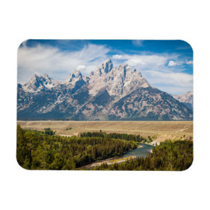 Snake River Overlook Nationaal park Grand Teton Magneet