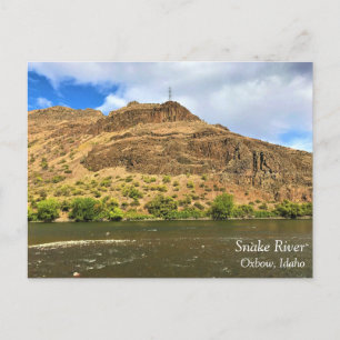Snake River, Oxbow, Idaho Briefkaart