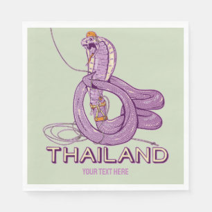 Snake Rock klimmen Thailand Servet