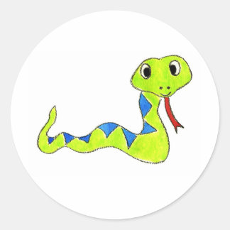 Snake Ronde Sticker