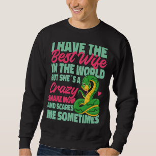 Snake Serpent echtgenote ik heb het beste echtgeno Trui