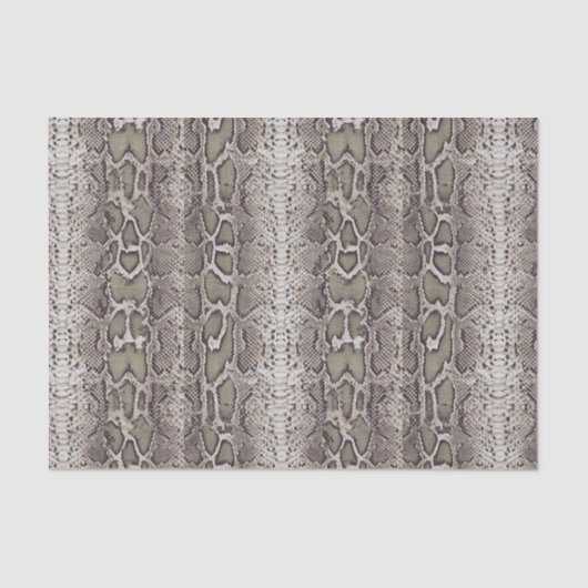 Snake Skin Animal Print Tissuepapier (Voorkant)