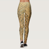 Snake Skin design Leggings (Achterkant)