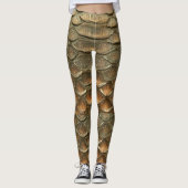 Snake Skin design Leggings (Voorkant)