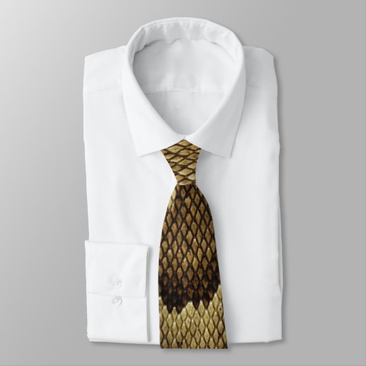 Snake Skin Design Stropdas (Gebonden)