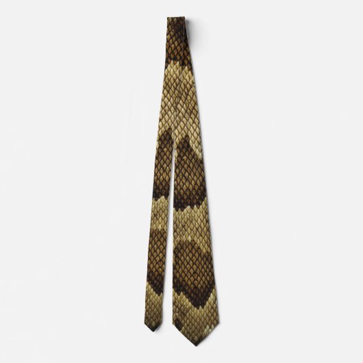 Snake Skin Design Stropdas (Achterkant)