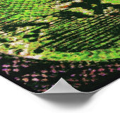 Snake Skin Guitar Poster (Coin)