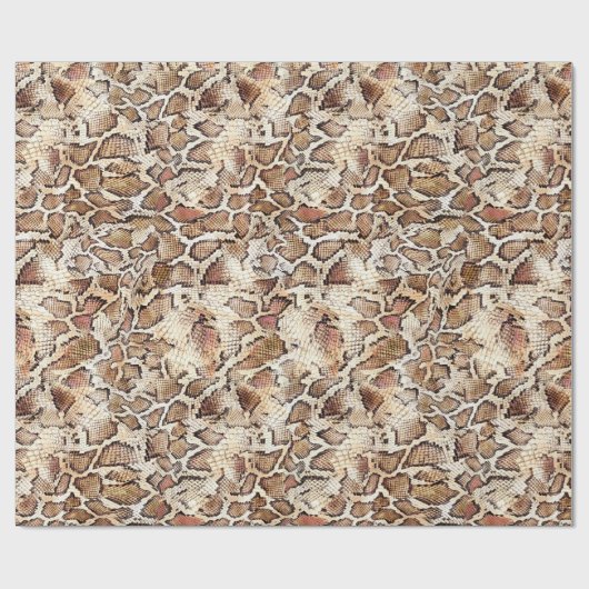 Snake Skin Pattern Cadeaupapier (Vlak)