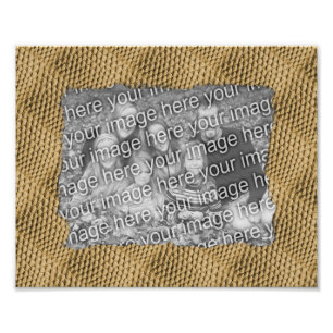 Snake Skin Pattern Lijst Photo Template Foto Afdruk