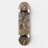 Snake Skin Pattern Skateboard (Voorkant)