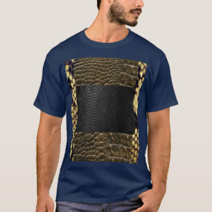 Snake Skins Mode Textielfotoontwerp T-shirt