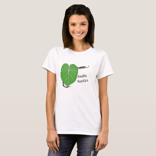 Snake T-shirt voor vrouwen (Voorkant volledig)
