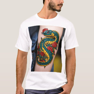 "Snake Tattoo Hand T-shirt