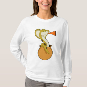 Snake Trumpet Music T-shirt