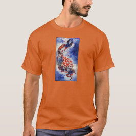 Snake & Turtle qigong design - T-shirt