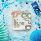 Snake verjaardagsfeestje Borden Papieren Bordje (Feest)