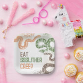 Snake verjaardagsfeestje Borden Papieren Bordje (Feest)