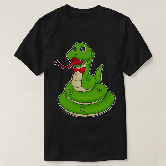 Snake with Botie T-shirt (Design voorkant)