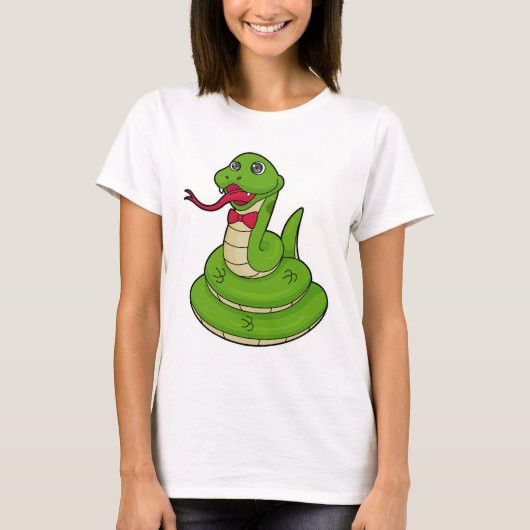 Snake with Botie T-shirt (Voorkant)