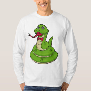 Snake with Botie T-shirt