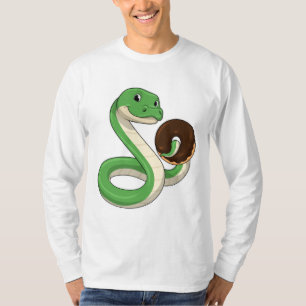 Snake with Donut T-shirt