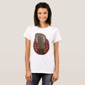Snake with Donut T-shirt (Voorkant volledig)