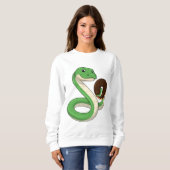 Snake with Donut Trui (Voorkant volledig)